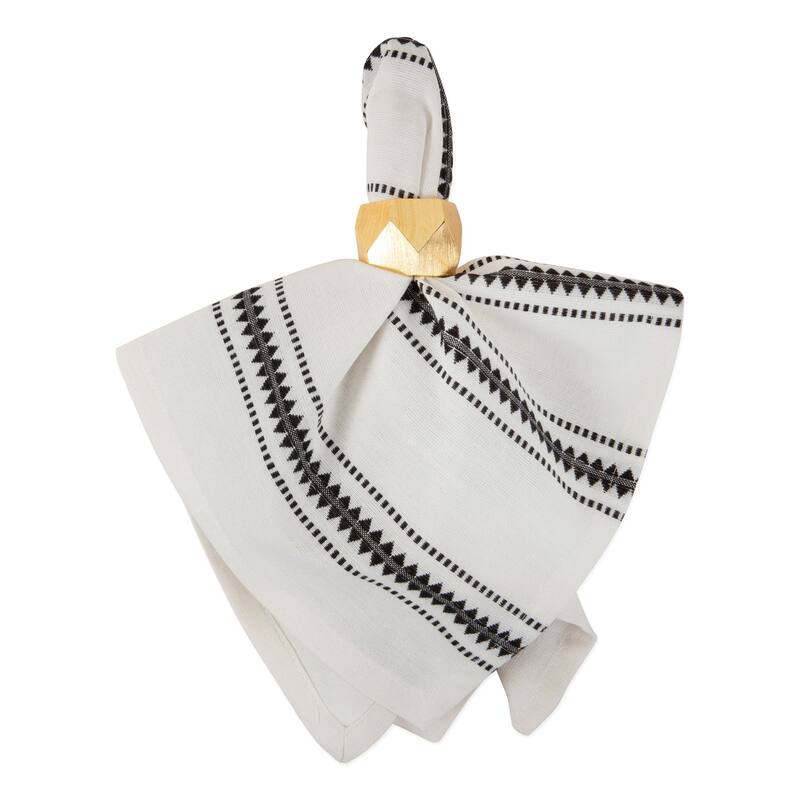 Basic Stripe Printed Napkin (Set of 6)