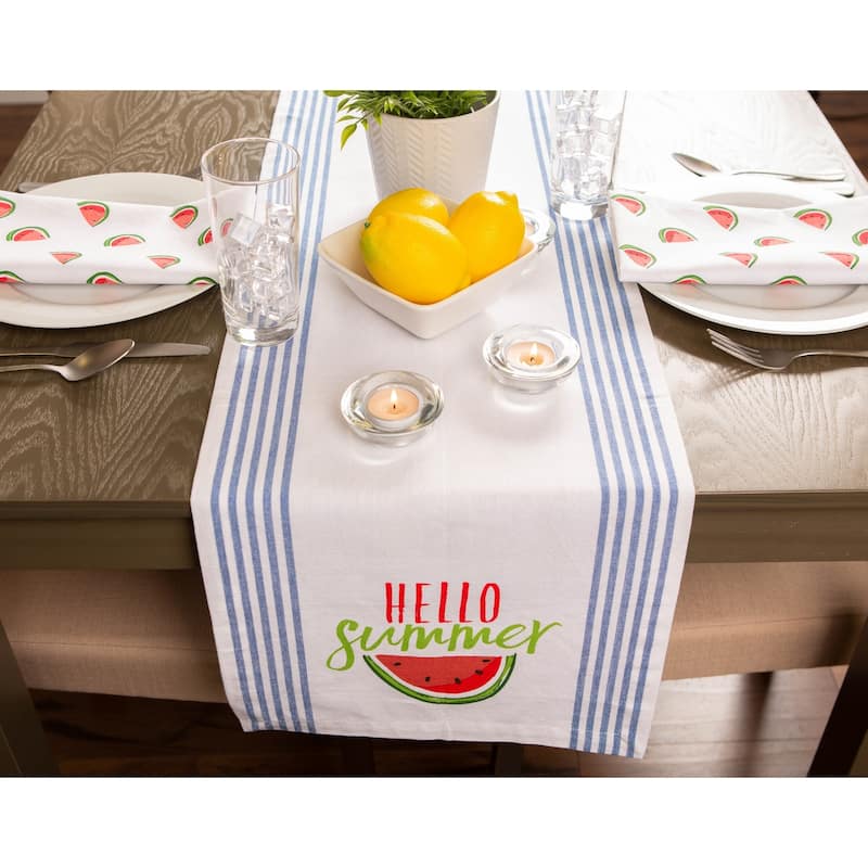 Basic Stripe Printed Napkin (Set of 6)