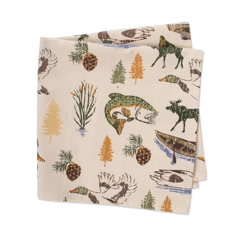 Basic Stripe Printed Napkin (Set of 6)