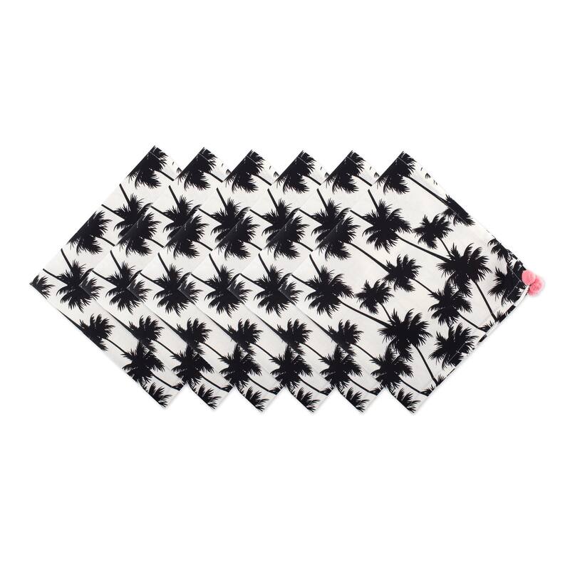 Basic Stripe Printed Napkin (Set of 6)