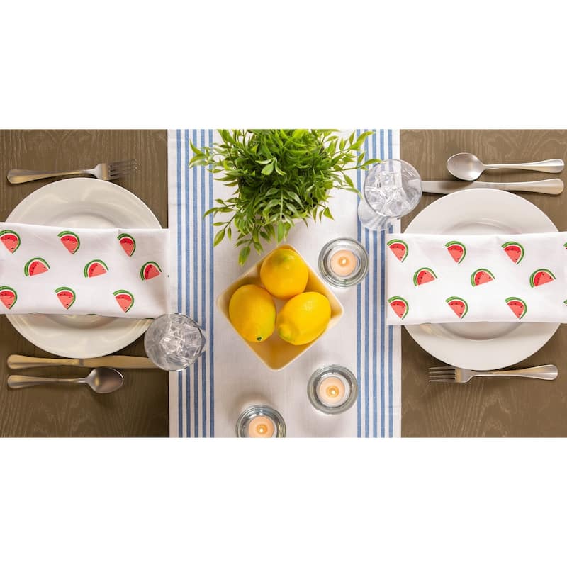 Basic Stripe Printed Napkin (Set of 6)