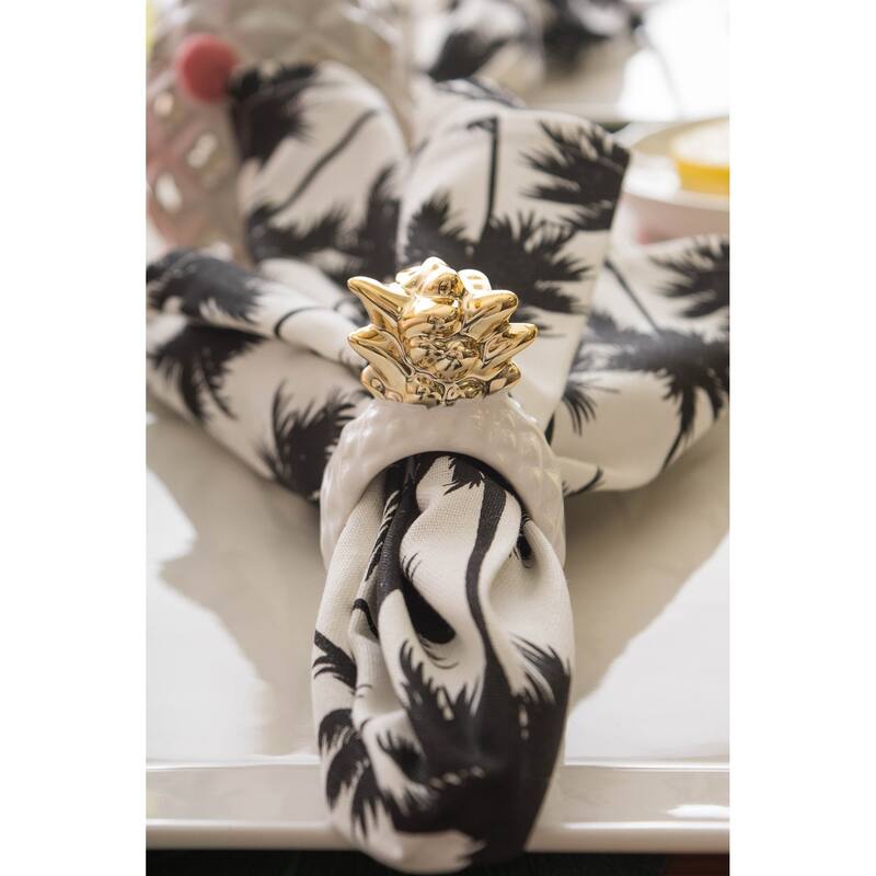 Basic Stripe Printed Napkin (Set of 6)