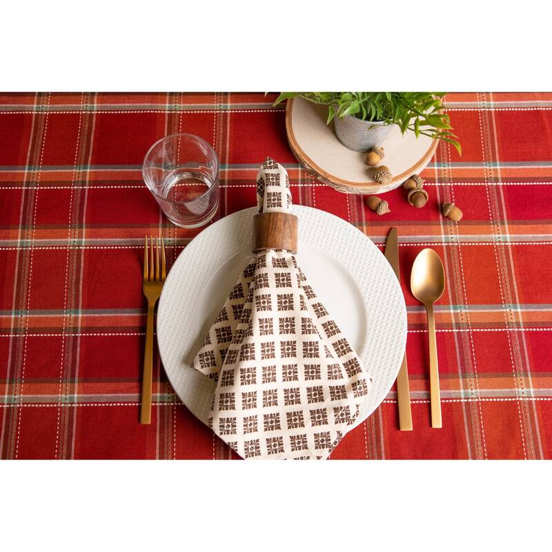 Basic Stripe Printed Napkin (Set of 6)
