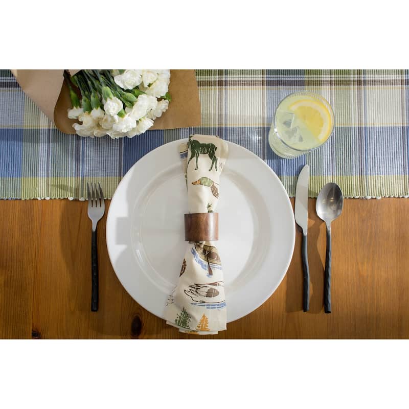 Basic Stripe Printed Napkin (Set of 6)