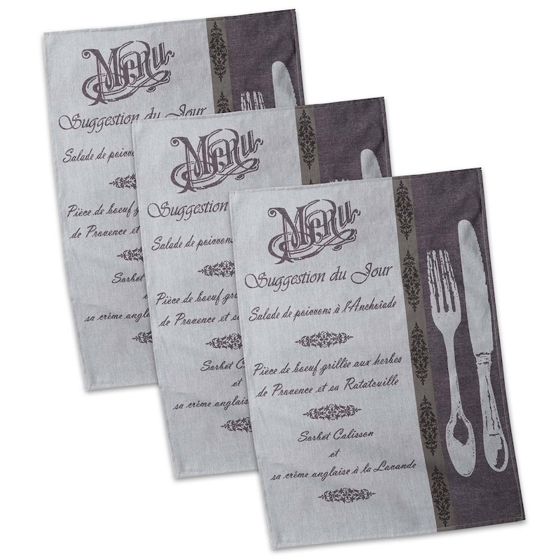 French Jacquard Dishtowel (Set of 3)