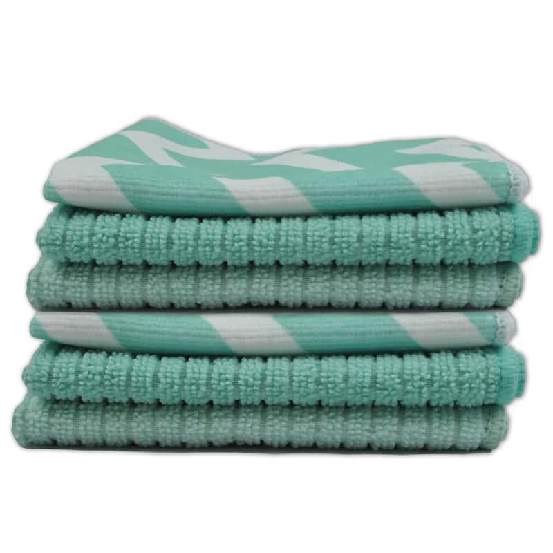 Chevron Microfiber Dishtowel (Set of 4)