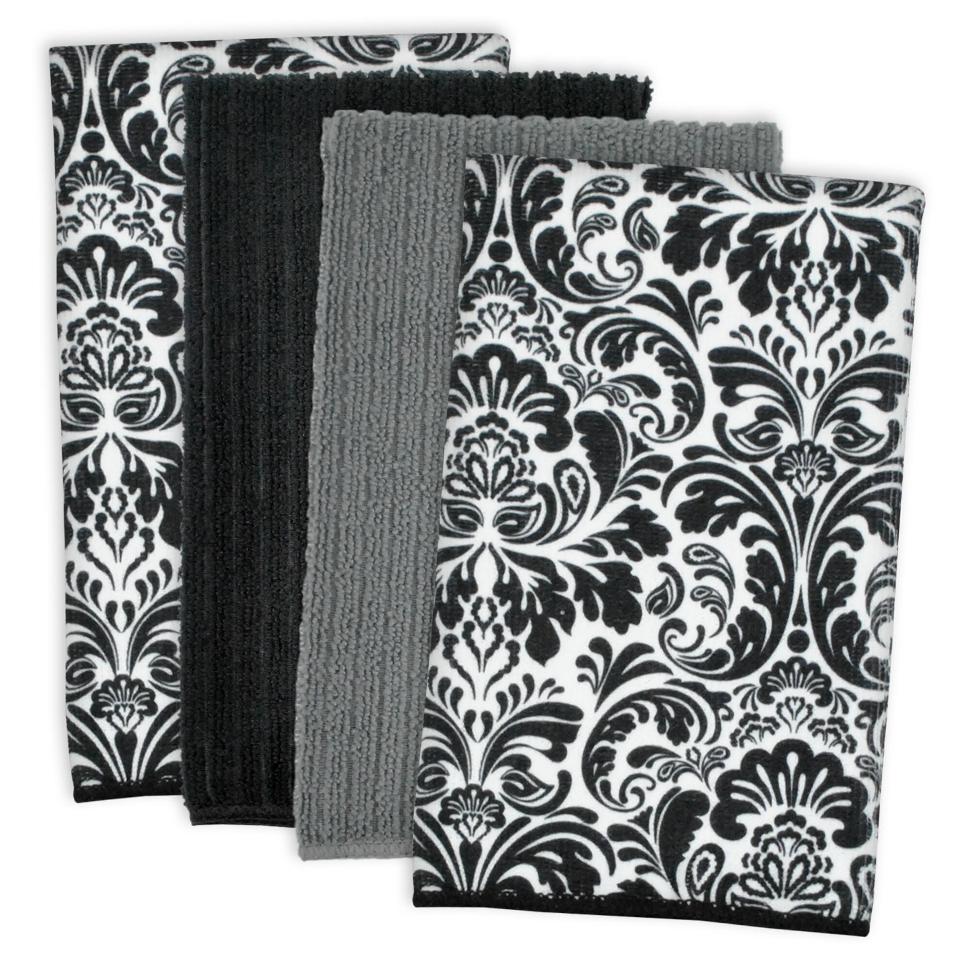 Option Damask Black