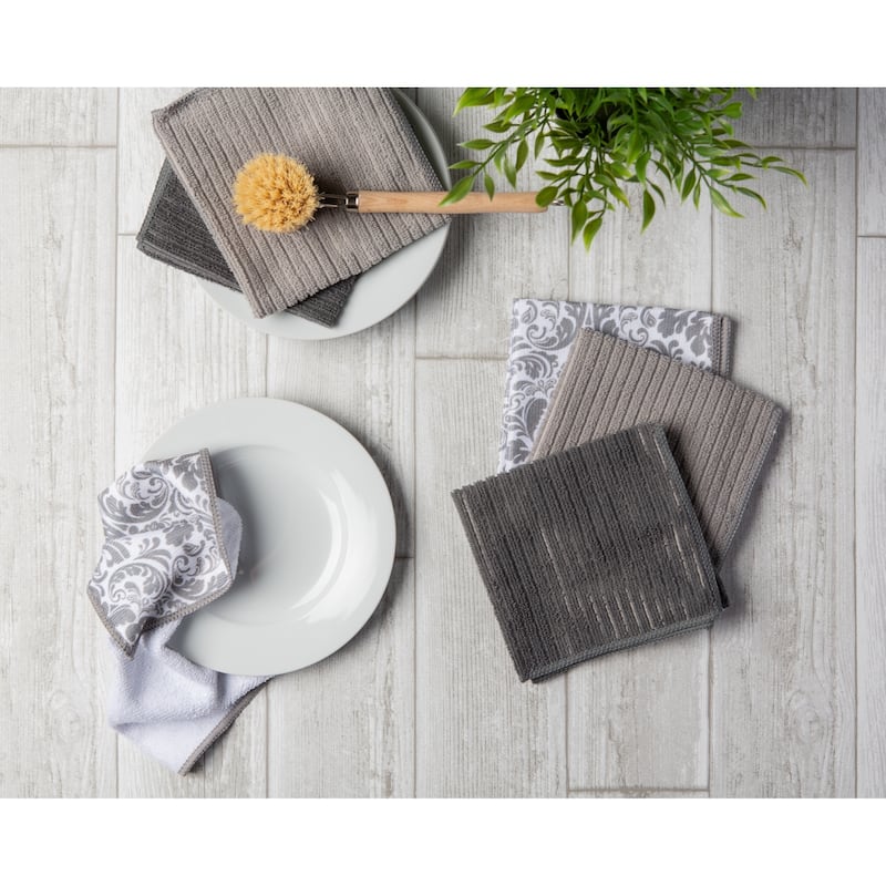 Chevron Microfiber Dishtowel (Set of 4)