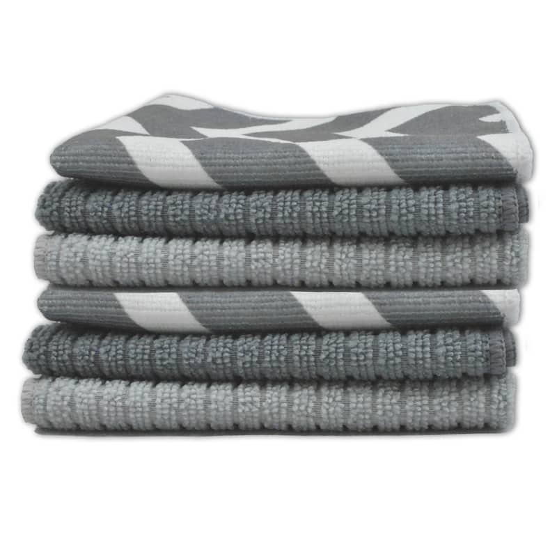 Chevron Microfiber Dishtowel (Set of 4)