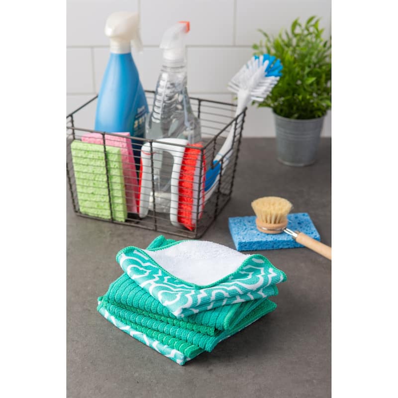 Chevron Microfiber Dishtowel (Set of 4)