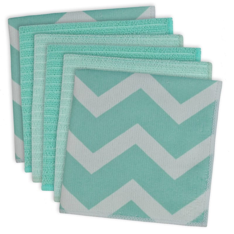 Chevron Microfiber Dishtowel (Set of 4)