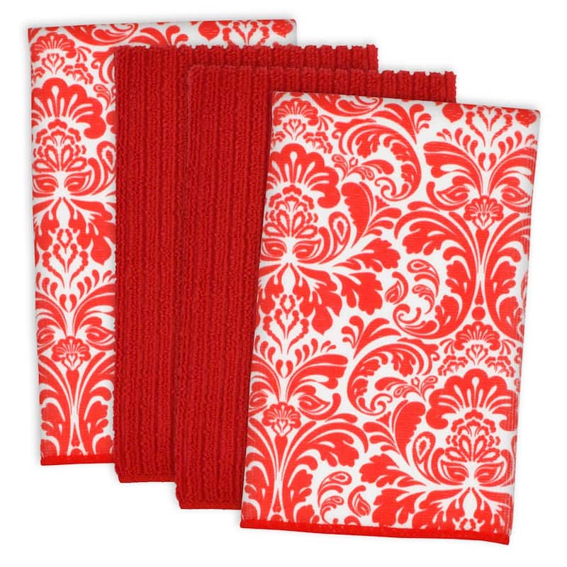 Chevron Microfiber Dishtowel (Set of 4)