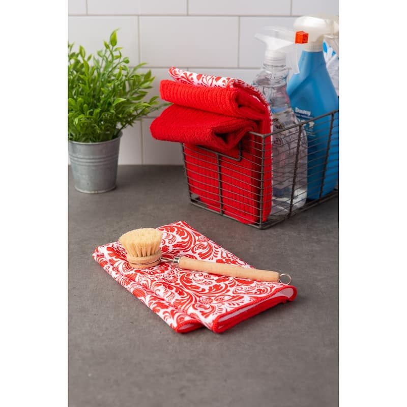 Chevron Microfiber Dishtowel (Set of 4)