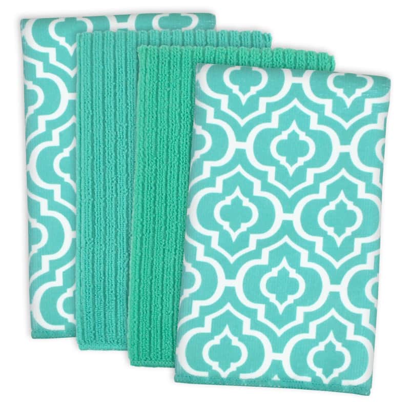 Chevron Microfiber Dishtowel (Set of 4)