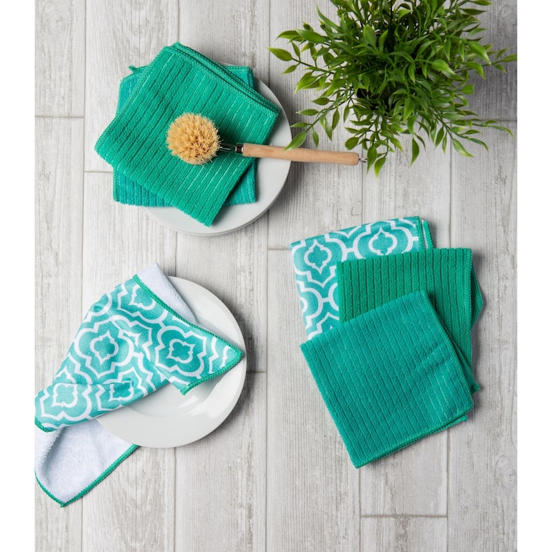 Chevron Microfiber Dishtowel (Set of 4)