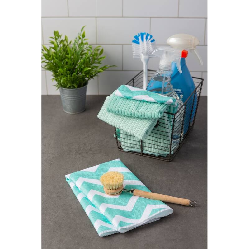 Chevron Microfiber Dishtowel (Set of 4)