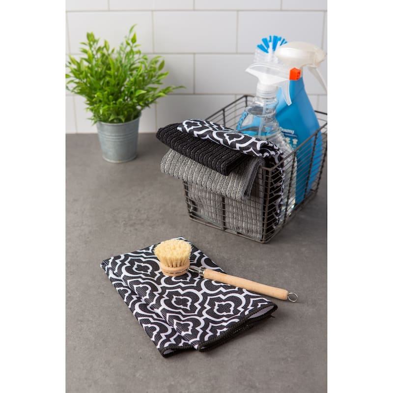 Chevron Microfiber Dishtowel (Set of 4)