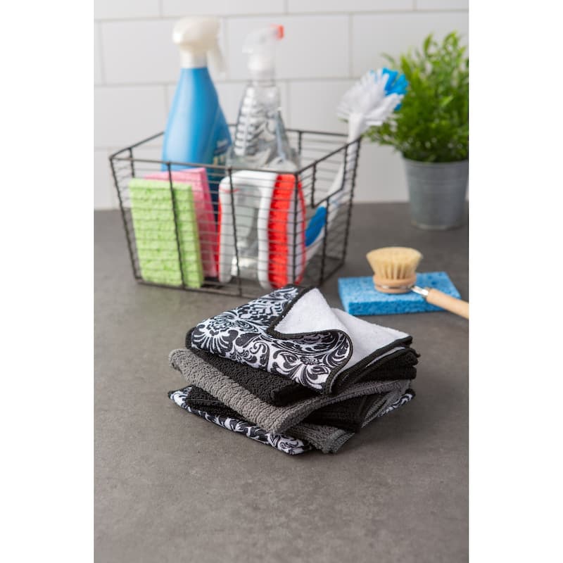 Chevron Microfiber Dishtowel (Set of 4)