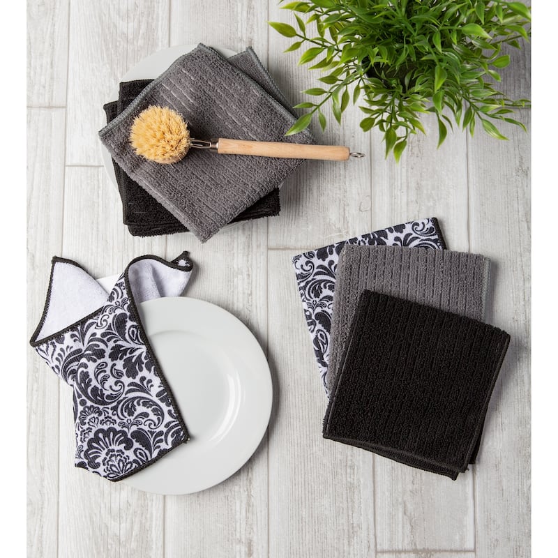 Chevron Microfiber Dishtowel (Set of 4)