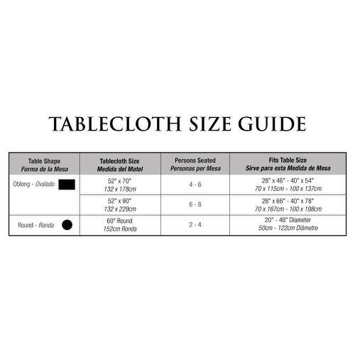 Navy Checkered Tablecloth