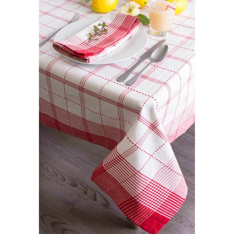 Country Plaid Tablecloth