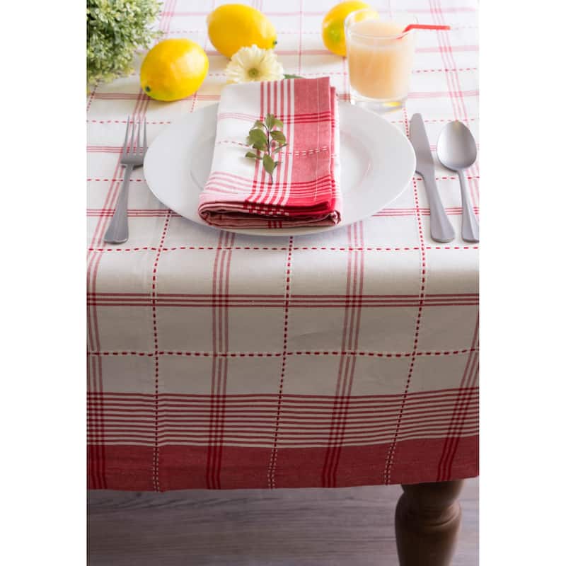 Country Plaid Tablecloth
