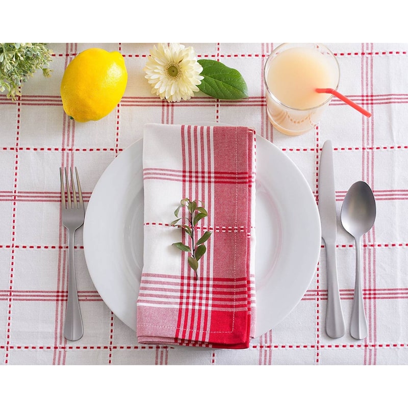 Country Plaid Tablecloth