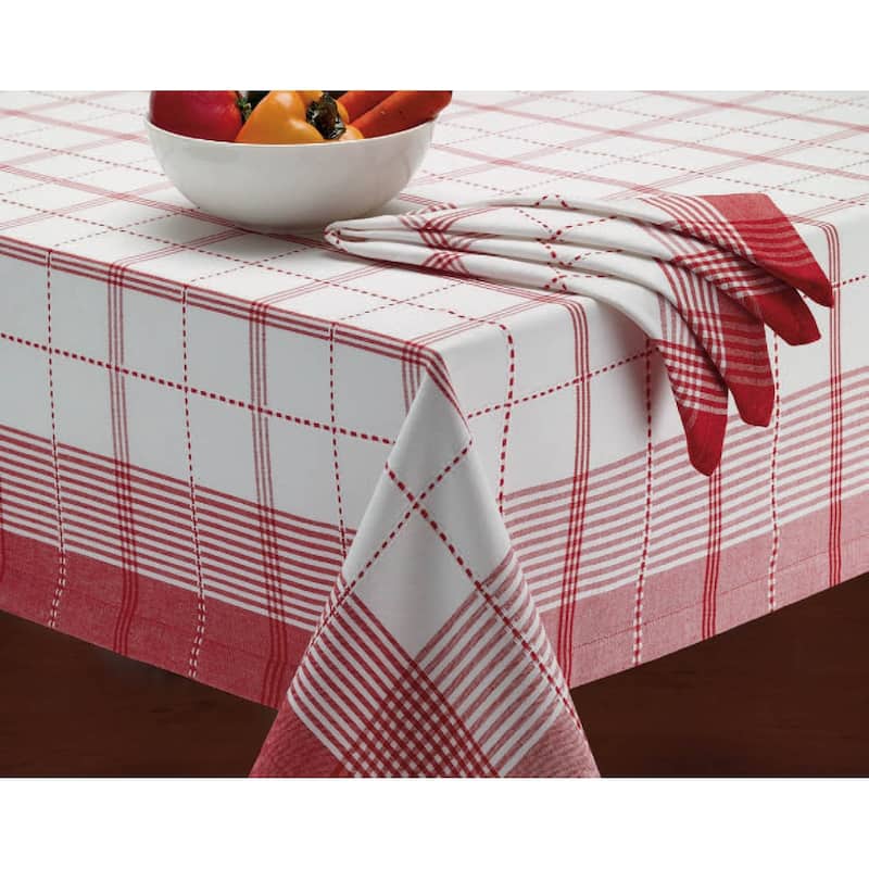 Country Plaid Tablecloth