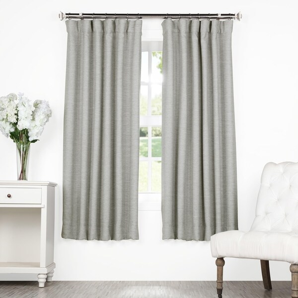 Exclusive Fabrics Bellino Blackout Curtain - 50 x 63 - Overstock - 17007623