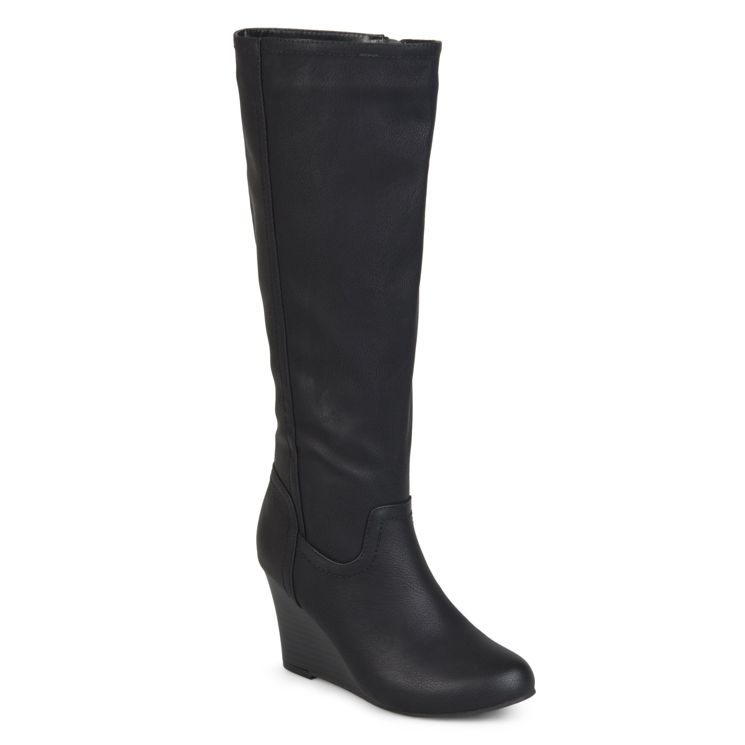 journee collection langly wedge boot