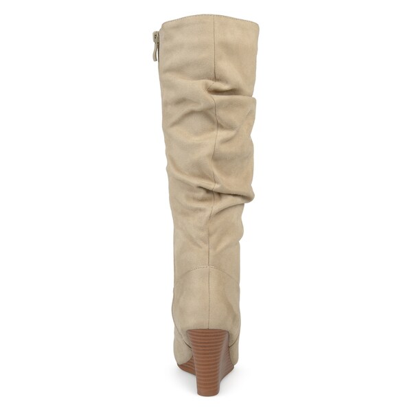 journee collection wedge boots