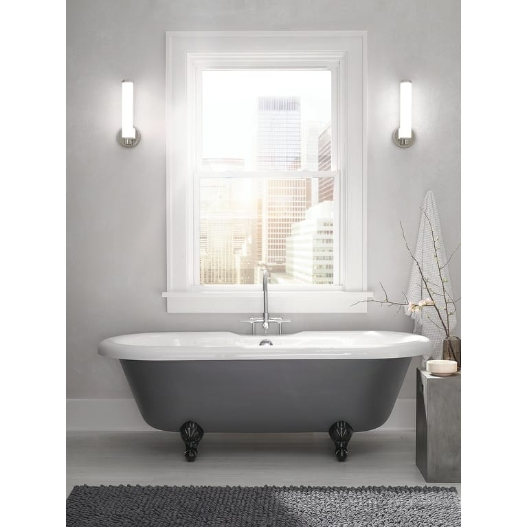 Kichler Lighting Indeco Collection 1-light Nickel LED Wall Sconce