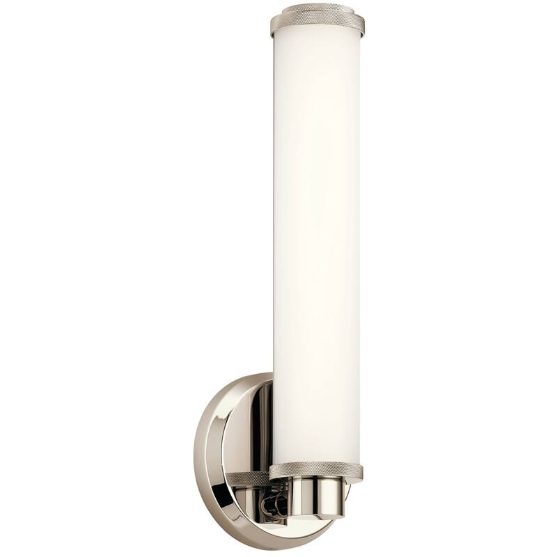 Kichler Lighting Indeco Collection 1-light Nickel LED Wall Sconce