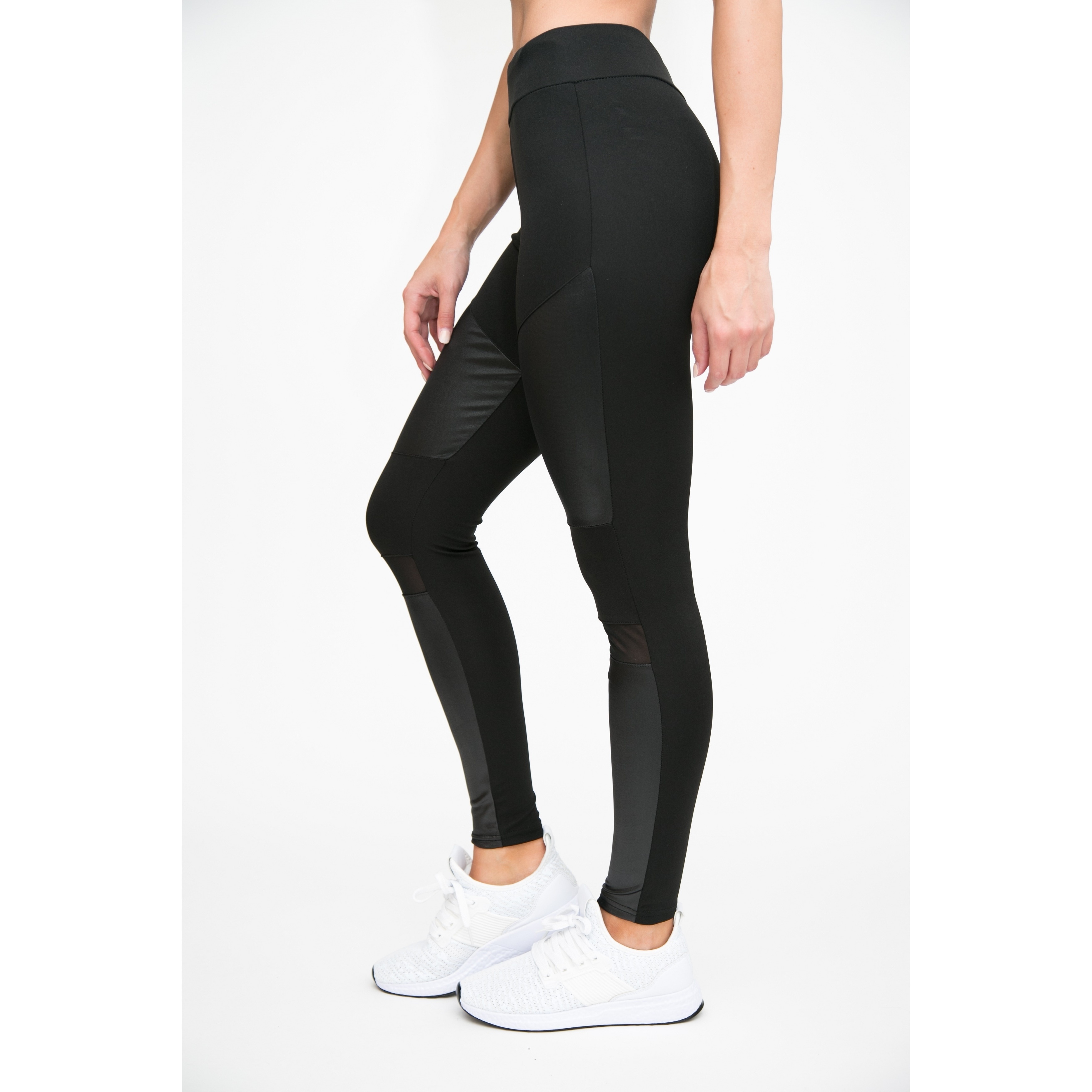 RAG women/'s leggings inset mesh Quick dry size M