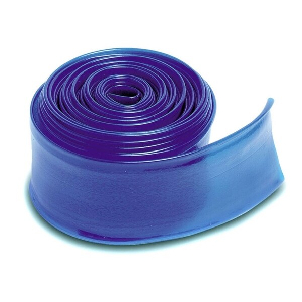 Transparent Blue Swimming Pool Filter Backwash Hose - 200' x 1.5"