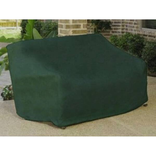 Shop Durable Outdoor Patio Vinyl 3 Seat Glider Chair Cover Green Overstock 17015266