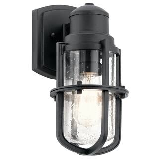 Kichler Lighting Suri Collection 1-light Black Outdoor Wall Sconce