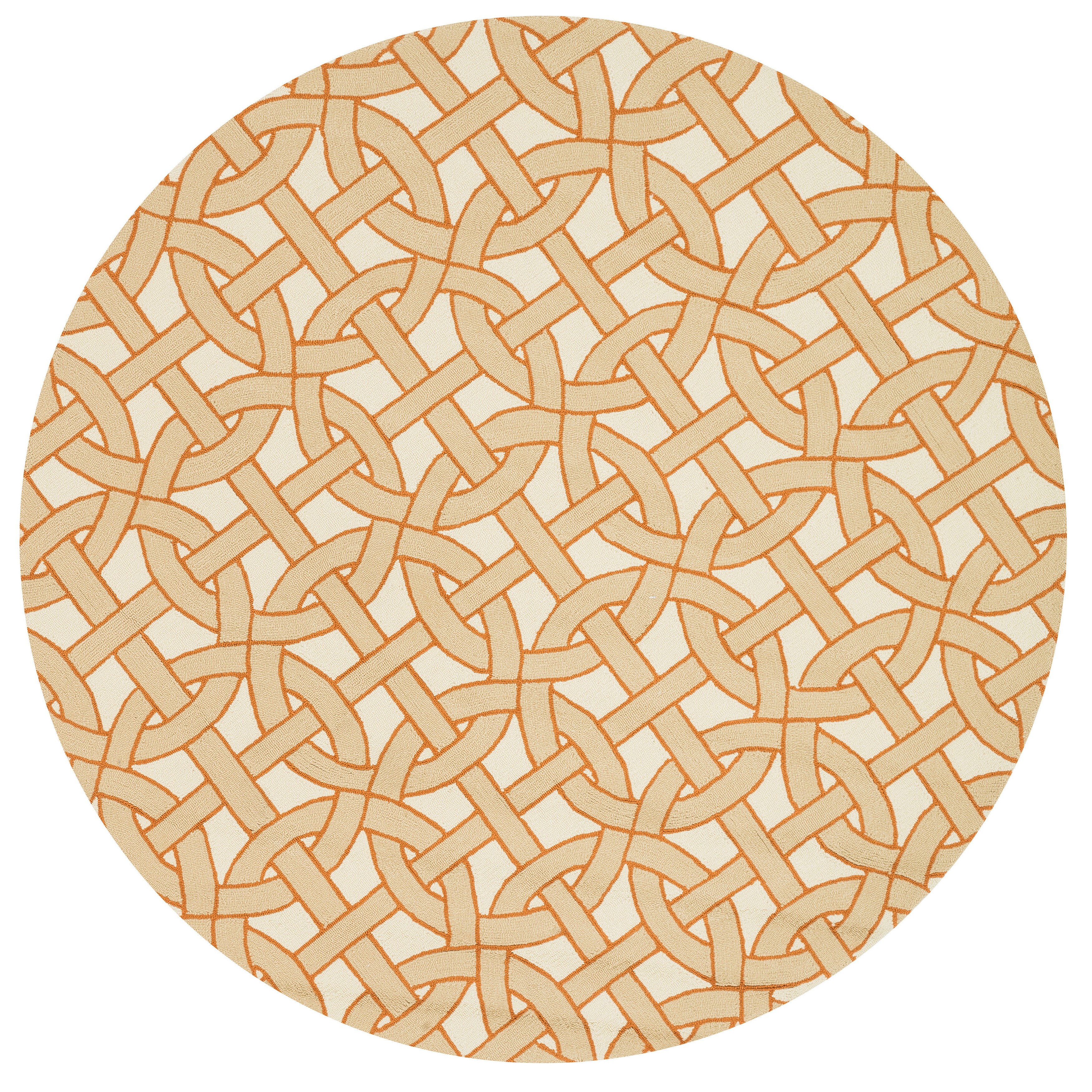 Alexander Home Indoor/ Outdoor Hand-hooked Geometric Rug