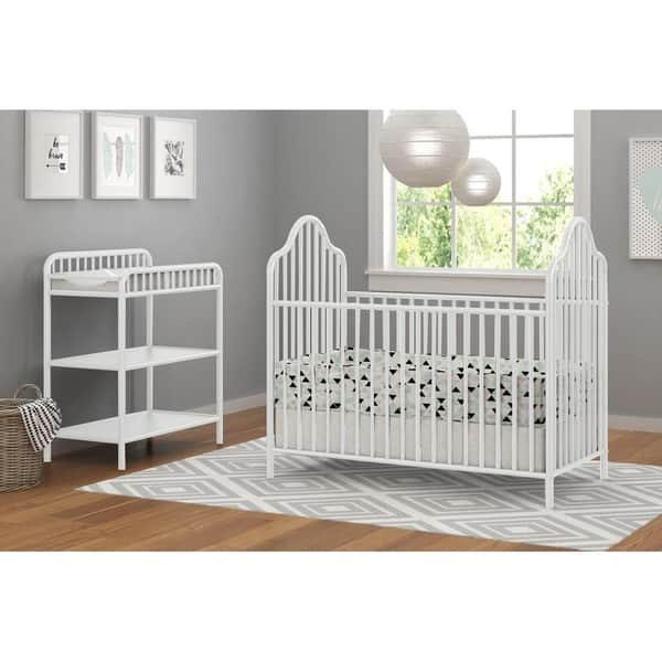 Shop Little Seeds Rowan Valley Lanley Metal Crib And Changing