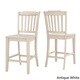 Eleanor Slat Back Wood 24 in. Counter Chair (Set of 2) by iNSPIRE Q Classic - Thumbnail 6
