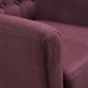preview thumbnail 11 of 15, Meena Button-tufted Fabric Club Chair by Christopher Knight Home