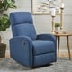 preview thumbnail 13 of 36, Gaius Class Fabric Recliner by Christopher Knight Home