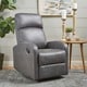preview thumbnail 16 of 36, Gaius Class Fabric Recliner by Christopher Knight Home