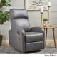 preview thumbnail 5 of 36, Gaius Class Fabric Recliner by Christopher Knight Home