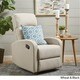 preview thumbnail 3 of 36, Gaius Class Fabric Recliner by Christopher Knight Home