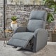 preview thumbnail 6 of 36, Gaius Class Fabric Recliner by Christopher Knight Home