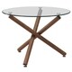 preview thumbnail 3 of 5, 5 Pc Round Contemporary Dining Set