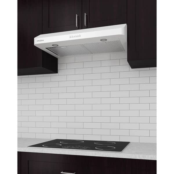 Ancona 30 in. x 30 in. Stainless Steel Backsplash with Shelf and