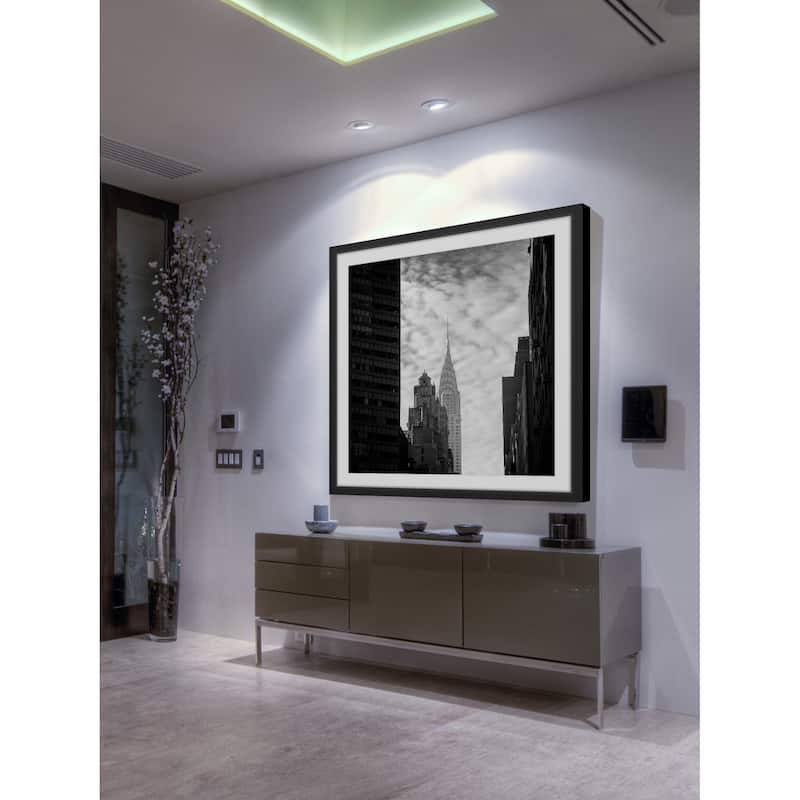 'Chrysler Building New York 2' Framed Painting Print - Multi-Color