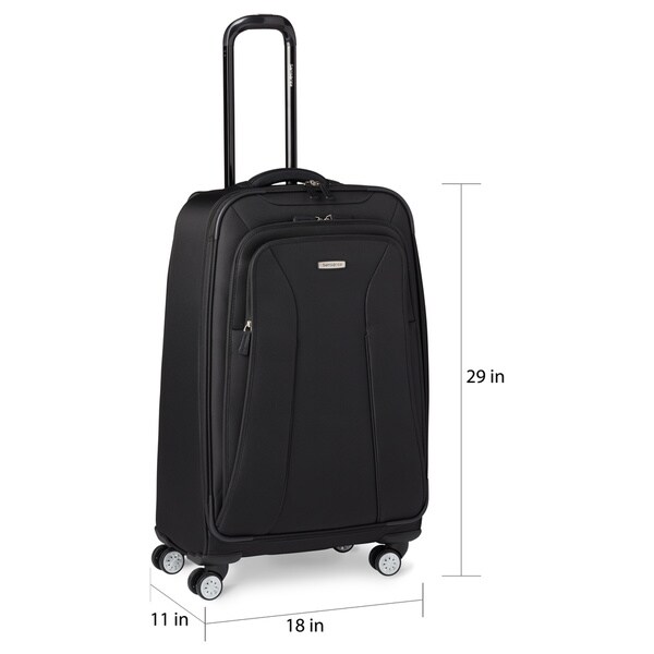 26 inch expandable suitcase